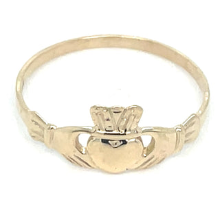 9ct Yellow Gold Claddagh Ring