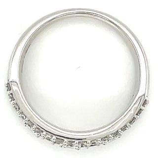 14ct White Gold 1.20ct Laboratory Grown Round & Baguette Diamond Ring