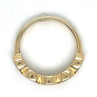 18ct Yellow Gold 1.37ct Laboratory Grown Horizontal Oval Diamond Ring