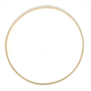 Vintage 9ct Yellow Gold 3mm Bangle