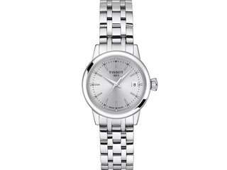 silver womens tissot watch