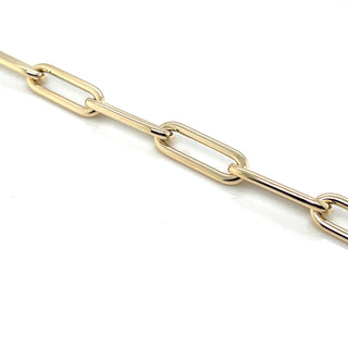 9ct Yellow Gold Oval Link Bracelet