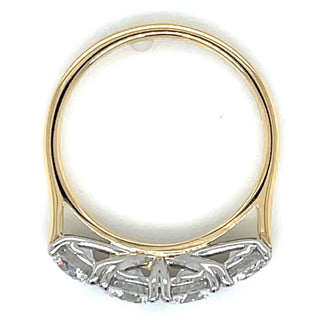 Jasmin - 18ct Yellow Gold 2.01ct Laboratory Grown Four Stone Diamond Ring