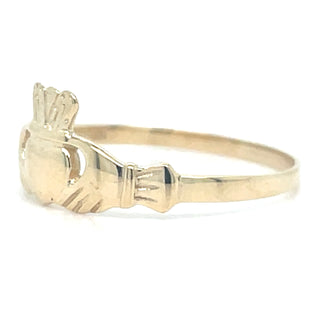9ct Yellow Gold Claddagh Ring