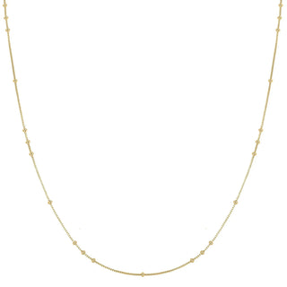 Ania Haie Gold Mini Bead Station Necklace