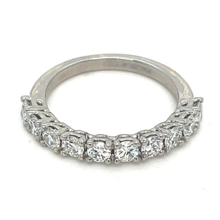 Platinum Laboratory Grown 1.02ct Diamond Eternity Ring