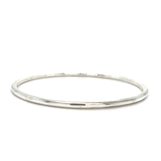 Tadgh Óg Sterling Silver Round Wire Bangle