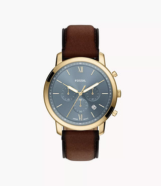 Fossil Neutra Chronograph Brown Leather Watch