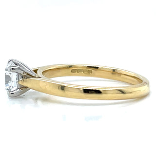 Julianna - 18ct Yellow Gold Laboratory Grown 0.81ct Round Brilliant Solitaire Diamond Engagement Ring