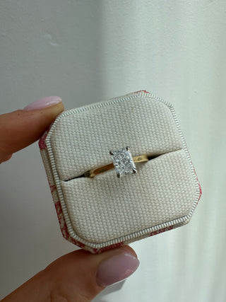 Gabriella - 18ct Yellow Gold 1.05ct Laboratory Grown Solitaire Radiant Diamond Engagement Ring