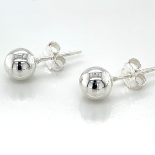 Sterling Silver 6mm Ball Stud