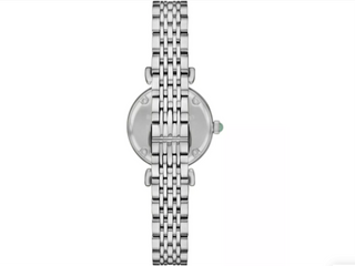 Emporio Armani  GIANNI T-BAR  Green Dial Silver Watch