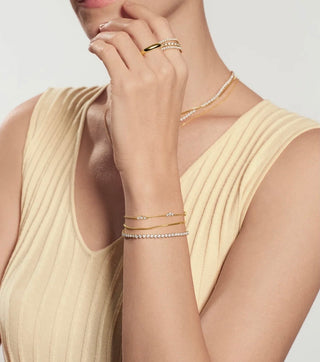 Ania Haie Gold Cluster Station Bracelet