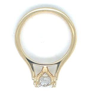 Claire - 18ct Yellow Gold 2.01ct Laboratory Grown Elongated Cushion Cut Double Claw Diamond Ring