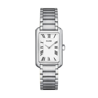 Belisenna Watch Steel, White, Silver Colour