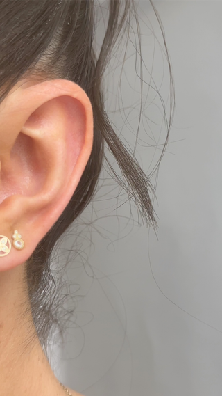 Sterling Silver Pearl Studs