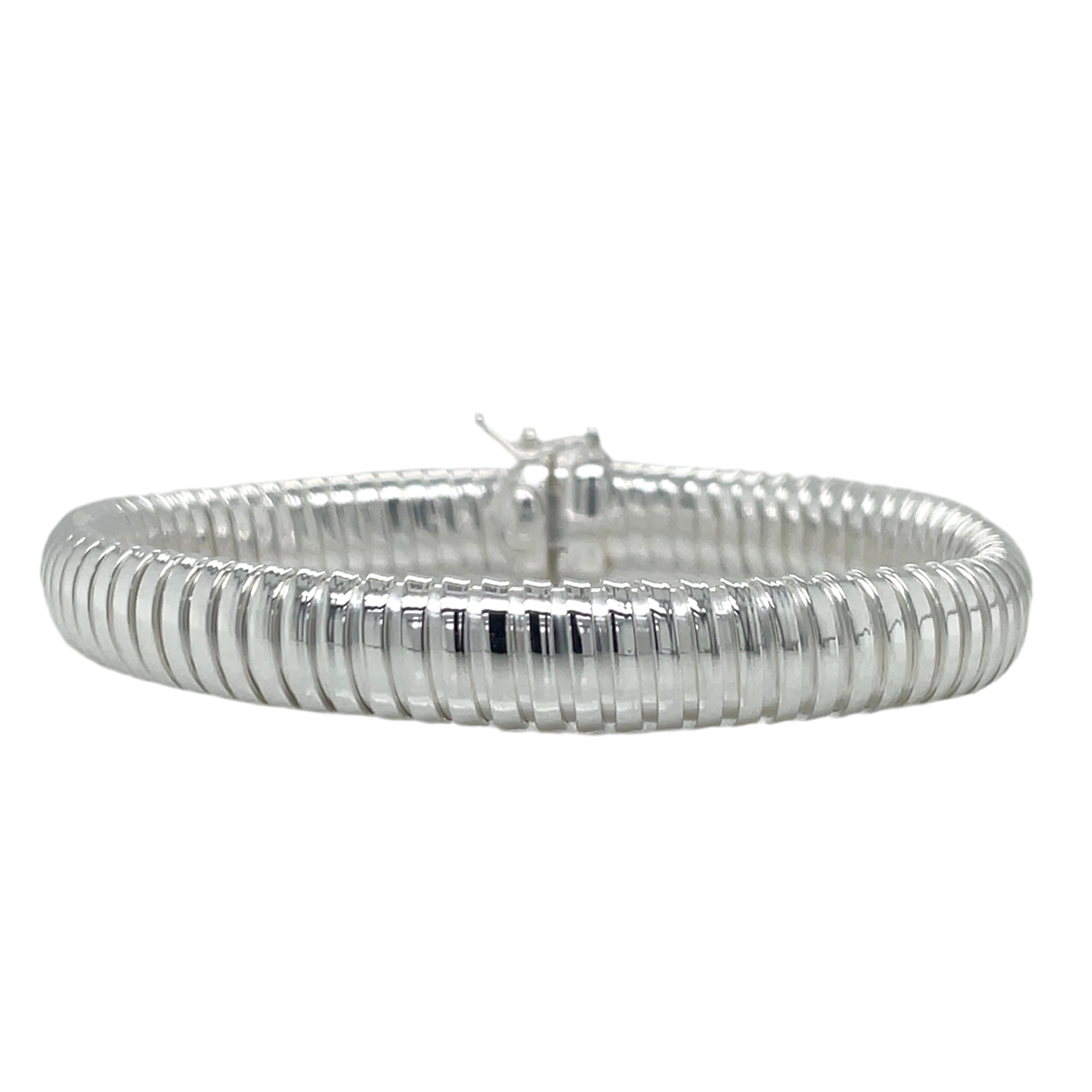 Sterling Silver Omega Style Bracelet – Tadgh O Flynn Jewellers