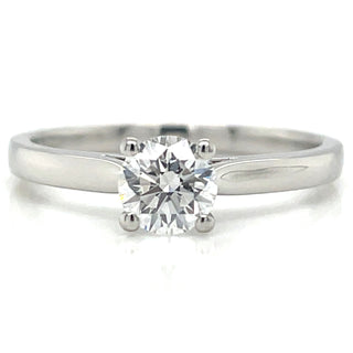 Fay - Platinum Laboratory Grown 0.51ct Round Brilliant Solitaire Diamond Ring