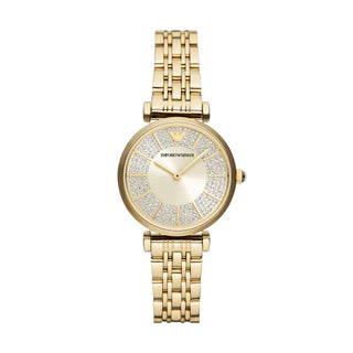 Armani Gianni T-Bar Ladies Gold Watch