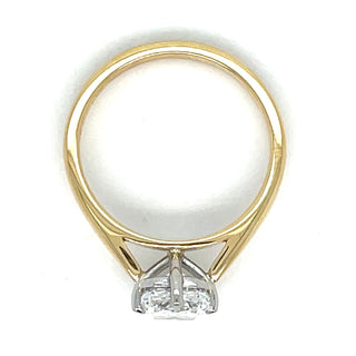 Porter - 18ct Yellow Gold Laboratory Grown 2.03ct Radiant Cut Solitaire Diamond Ring