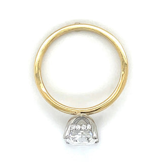 Ariana - 18ct Yellow Gold 2.69ct Laboratory Grown Cushion Solitaire Diamond Engagement Ring With Hidden Halo