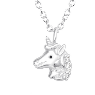 Children’s Sterling Silver Horse Necklace.
