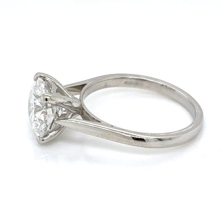 Amaris- Platinum 2.02ct Laboratory Grown Round Brilliant Solitaire Engagement Ring