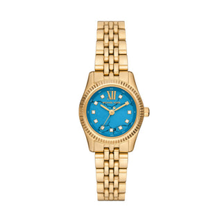 Michael Kors Petite Lexington Pavé Gold-Tone Watch