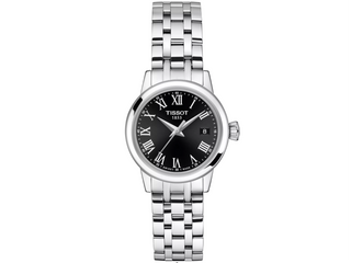 womens silver tissot watch