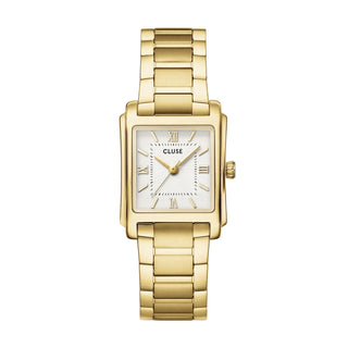 Anglée Watch Steel, White, Gold Colour