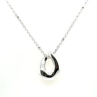 Sterling Silver Twisted Chunky Pendant