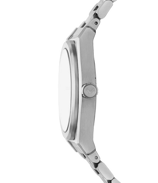 Emporio Armani Frederico Three Hand Date, Green Dial, Silver Watch