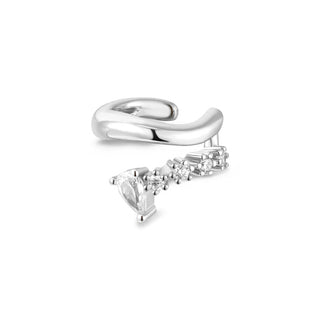 Ania Haie Silver Sparkle Ear Cuff