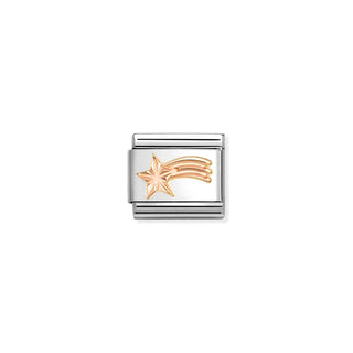 Composable Classic SYMBOLS steel and 9k rose gold Comet Star