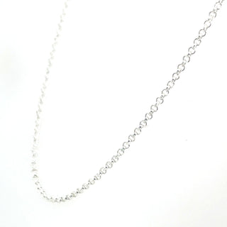 Sterling Silver Round Belcher 16” Chain