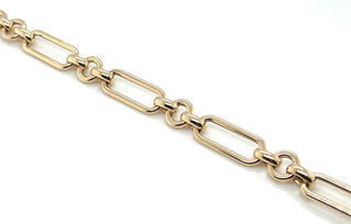 9ct Yellow Gold Paper Link Bracelet