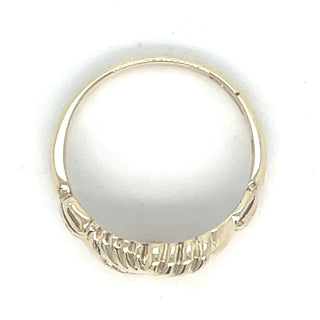 Vintage 9ct Yellow Gold Fede Design Ring