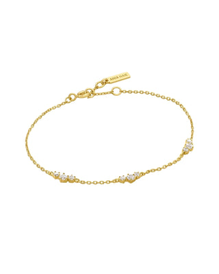 Ania Haie Gold Cluster Station Bracelet