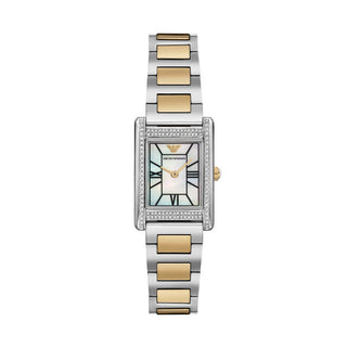Emporio Armani Genni Two Tone Watch
