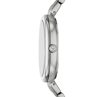 Emporio Armani Sinfonia Two Hand Oval Mother of Pearl Watch