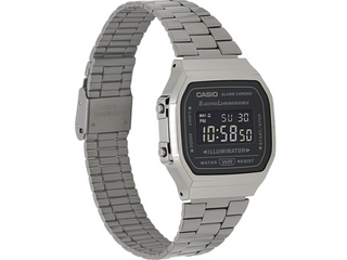 CASIO Vintage Digital Black Dial Watch