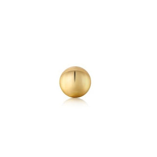 Ania Haie Single Gold Ear Barbell Ball Back