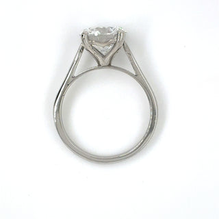 Amaris- Platinum 2.02ct Laboratory Grown Round Brilliant Solitaire Engagement Ring