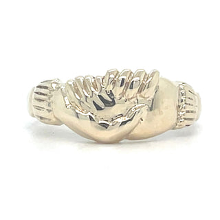 Vintage 9ct Yellow Gold Fede Design Ring