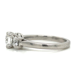 Niamh - Platinum Three Stone 1.30ct Earth Grown Diamond Engagement Ring