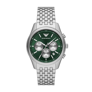 Armani Antonio Gents Stainless Steel Green Dial Watch