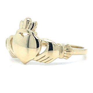 9ct Yellow Gold Claddagh Ring