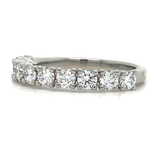 Platinum Laboratory Grown 1.02ct Diamond Eternity Ring
