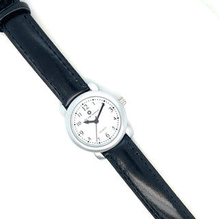 Boys Communion Watch With Black Leather Strap