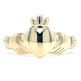 9ct Yellow Gold Claddagh Ring